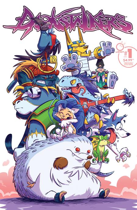DARKSTALKERS X STREET FIGHTER BLOOD THRONE #1 (ONE SHOT) CVR C DAX GORDINE VAR (7/9/2025)
