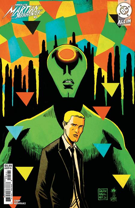 ABSOLUTE MARTIAN MANHUNTER #5 (OF 12) CVR B FRANCESCO FRANCAVILLA CARD STOCK VAR (7/23/2025)