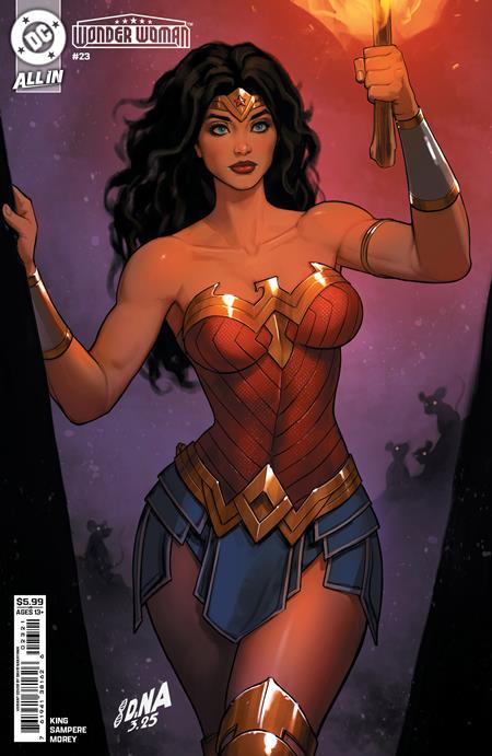 WONDER WOMAN #23 CVR B DAVID NAKAYAMA CARD STOCK VAR (7/16/2025)
