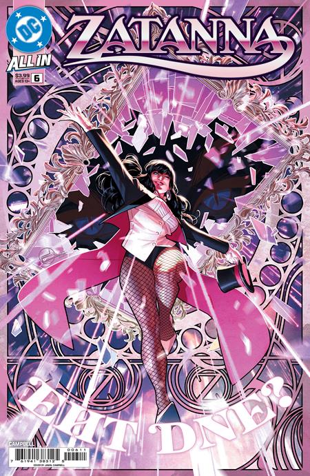 ZATANNA #6 (OF 6) CVR A JAMAL CAMPBELL (7/16/2025)