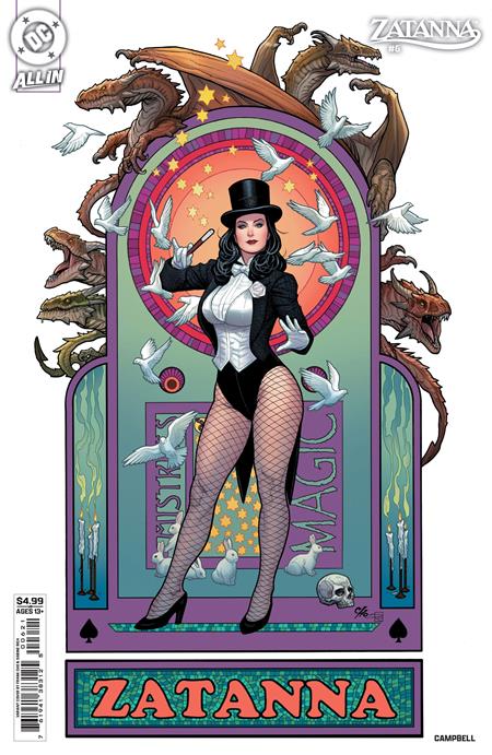 ZATANNA #6 (OF 6) CVR B FRANK CHO CARD STOCK VAR (7/16/2025)