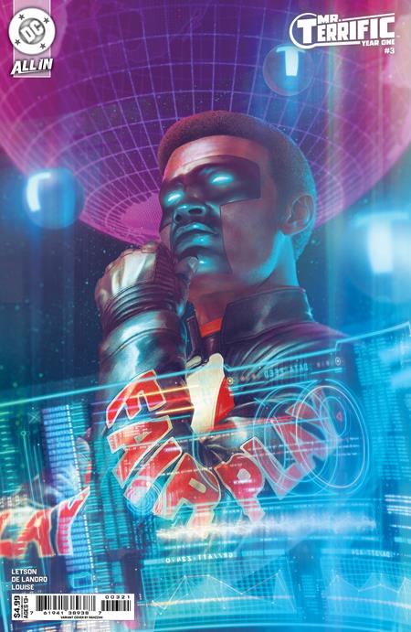 MR TERRIFIC YEAR ONE #3 (OF 6) CVR B RAHZZAH CARD STOCK VAR (7/23/2025)