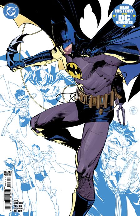 NEW HISTORY OF THE DC UNIVERSE #2 (OF 4) CVR B DAN MORA CARD STOCK VAR (7/223/2025)