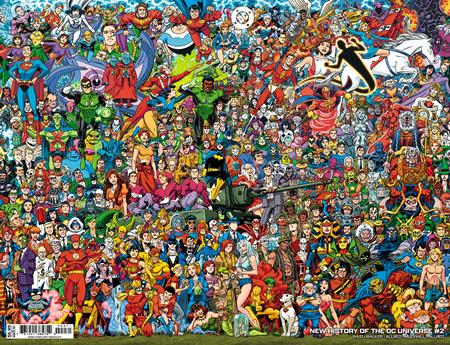 NEW HISTORY OF THE DC UNIVERSE #2 (OF 4) CVR D SCOTT KOBLISH LEGACY CARD STOCK VAR (7/223/2025)