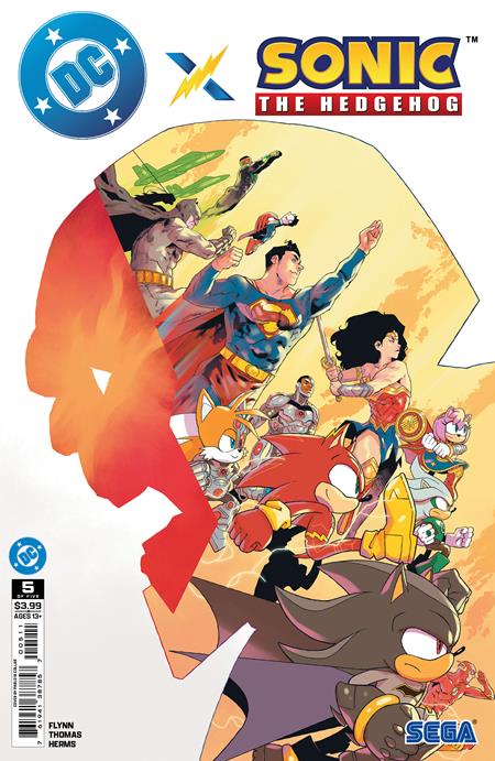 DC X SONIC THE HEDGEHOG #5 (OF 5) CVR A PABLO M COLLAR (7/30/2025)