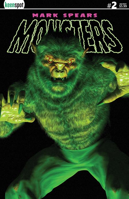 MARK SPEARS MONSTERS #2 Third Printing Cvr A Mark Spears The Werewolf (7/23/2025)