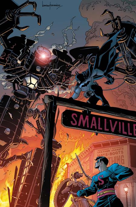 BATMAN GOTHAM BY GASLIGHT A LEAGUE FOR JUSTICE #2 (OF 6) CVR A LEANDRO FERNANDEZ (8/13/2025)