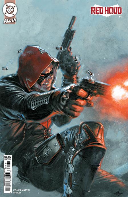 RED HOOD #1 CVR E GABRIELE DELL OTTO GOTHAM CARD STOCK VAR (9/10/2025)