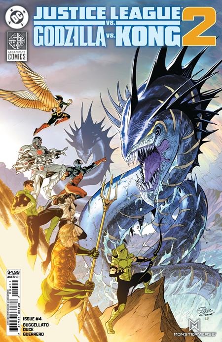 JUSTICE LEAGUE VS GODZILLA VS KONG 2 #4 (OF 7) CVR A CHRISTIAN DUCE (9/3/2025)