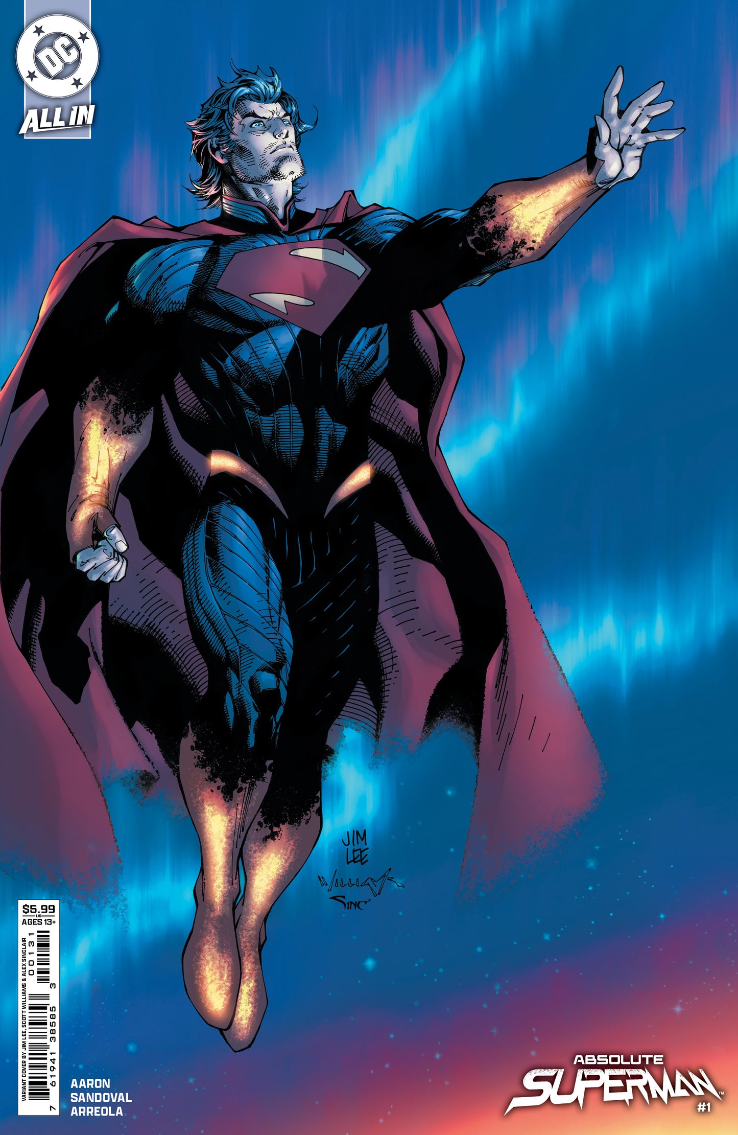 ABSOLUTE SUPERMAN #1 CVR C JIM LEE CARD STOCK VAR 11.06.24