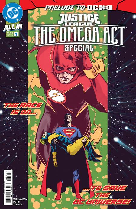 JUSTICE LEAGUE THE OMEGA ACT SPECIAL #1 (ONE SHOT) CVR A JORGE FORNES (DC K.O.) (10/1/2025)