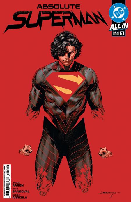 ABSOLUTE SUPERMAN #1 Second Printing Cvr A Rafa Sandoval 12/18/24