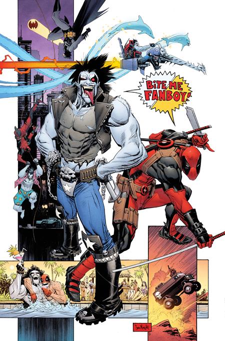 DC MARVEL BATMAN DEADPOOL #1 (ONE SHOT) CVR M SEAN GORDON MURPHY LOBO DEADPOOL CARD STOCK VAR (11/19/2025)