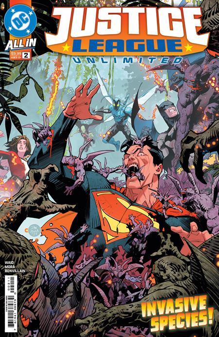 JUSTICE LEAGUE UNLIMITED #2 CVR A DAN MORA (12/26/2024)