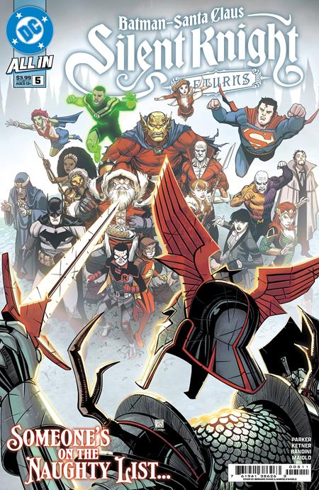 BATMAN SANTA CLAUS SILENT KNIGHT RETURNS #5 (OF 5) CVR A BERNARD CHANG (12/26/2024)