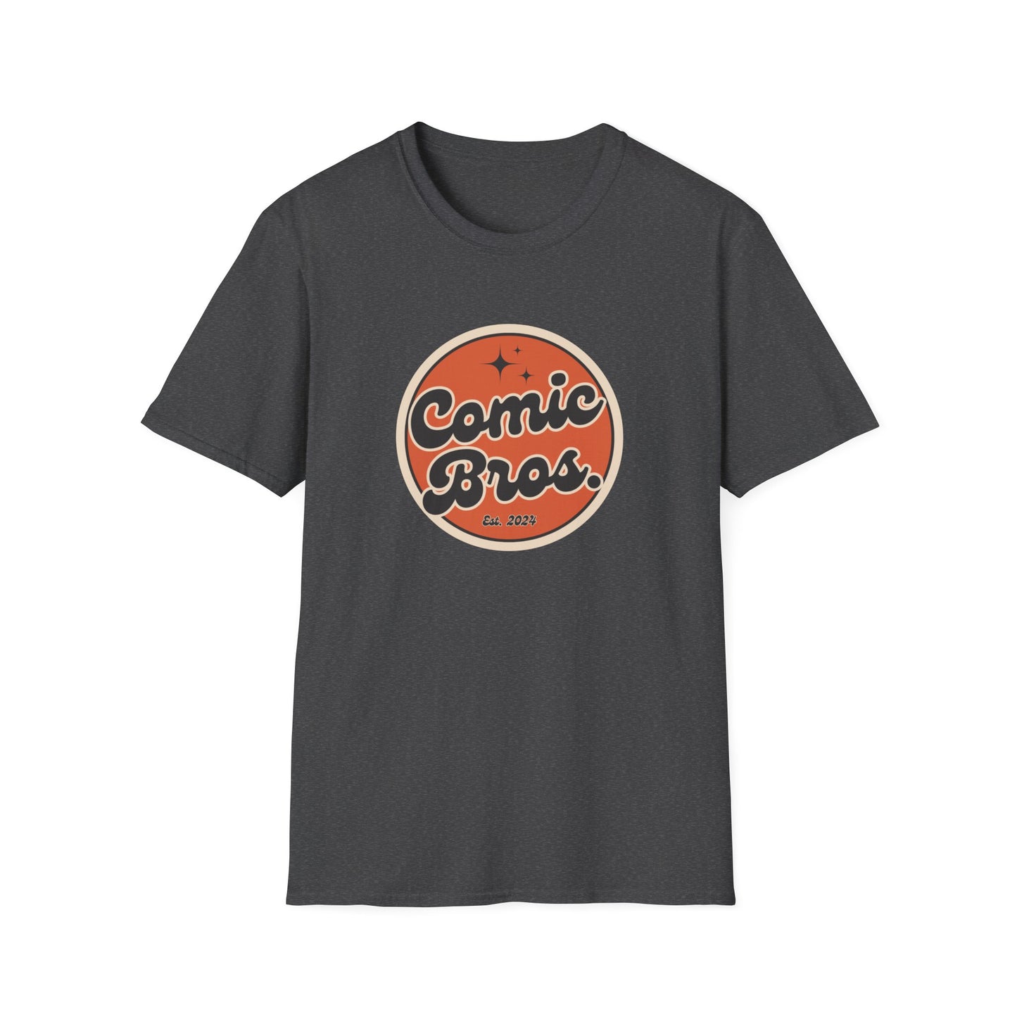 Comic Bros. Unisex Softstyle T-Shirt | Dark Heather