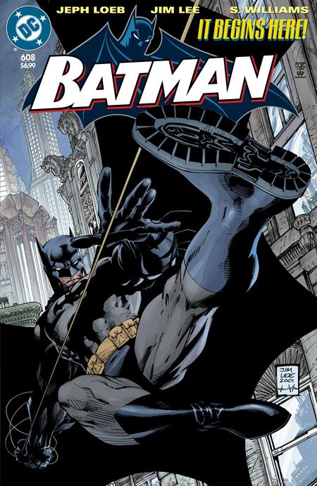 BATMAN #608 FACSIMILE EDITION CVR B JIM LEE FOIL VAR 01/01/25