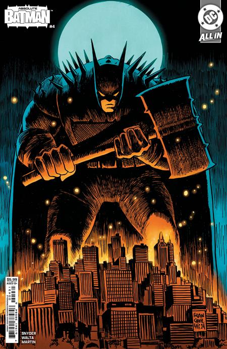 ABSOLUTE BATMAN #4 CVR C FRANCESCO FRANCAVILLA CARD STOCK VAR (1/8/2025)