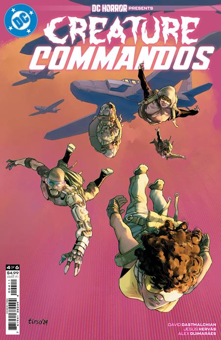 DC HORROR PRESENTS CREATURE COMMANDOS #4 (OF 6) CVR A TIRSO (MR) (1/1/2025)