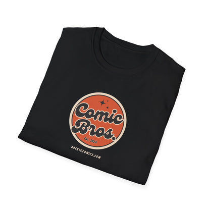 Comic Bros. Unisex Softstyle T-Shirt | Black