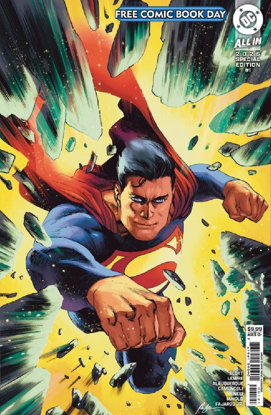 FCBD 2025 - DC ALL IN ABSOLUTE UNIVERSE 2025 FCBD SPECIAL EDITION FOIL VAR (5/3/2025)