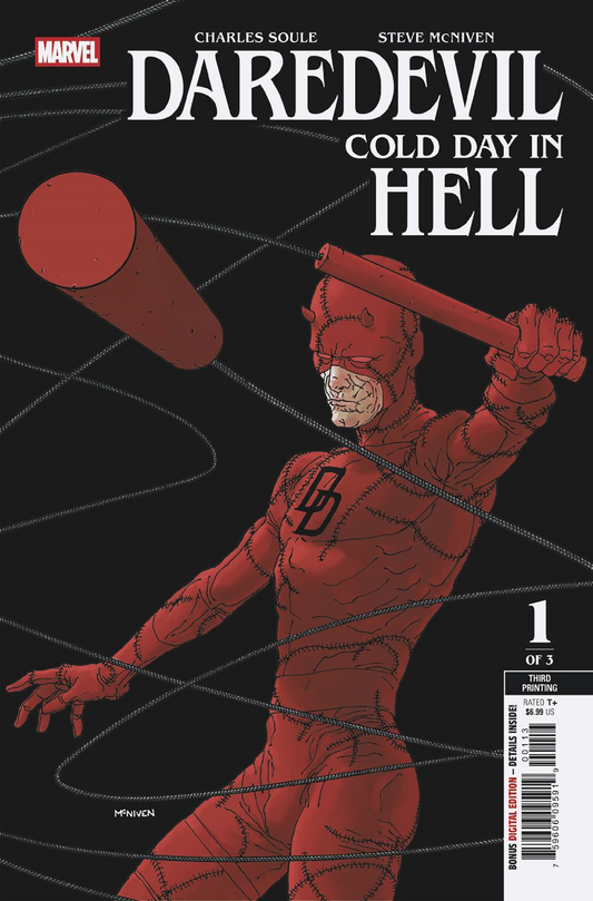 DAREDEVIL: COLD DAY IN HELL #1 STEVE MCNIVEN 3RD PRINTING VARIANT (7/2/2025)