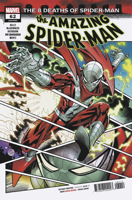 AMAZING SPIDER-MAN #62 ED MCGUINNESS 2ND PRINTING VARIANT (2/5/2025)