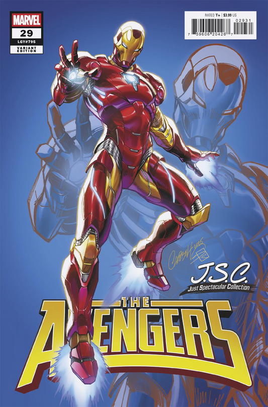 AVENGERS #29 J. SCOTT CAMPBELL JUST SPECTACULAR COLLECTION VARIANT (8/27/2025)
