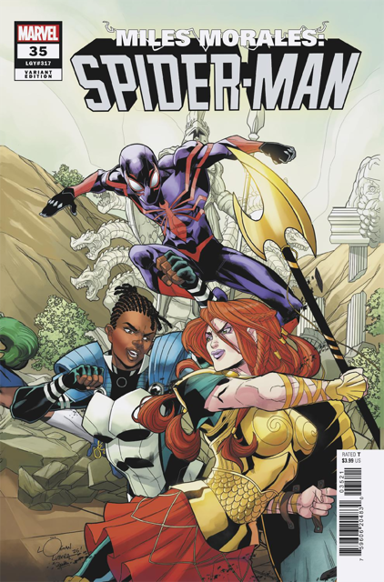 MILES MORALES: SPIDER-MAN #35 LOGAN LUBERA 5-PART CONNECTING VARIANT (7/9/2025)