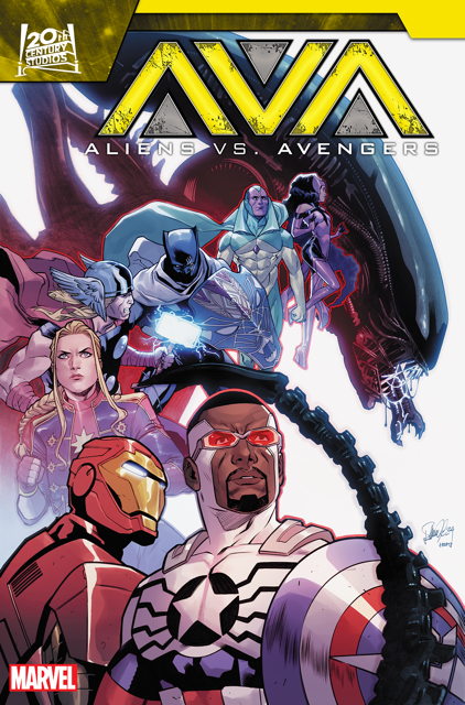 ALIENS VS. AVENGERS #3 ELENA CASAGRANDE VARIANT (2/19/2025)