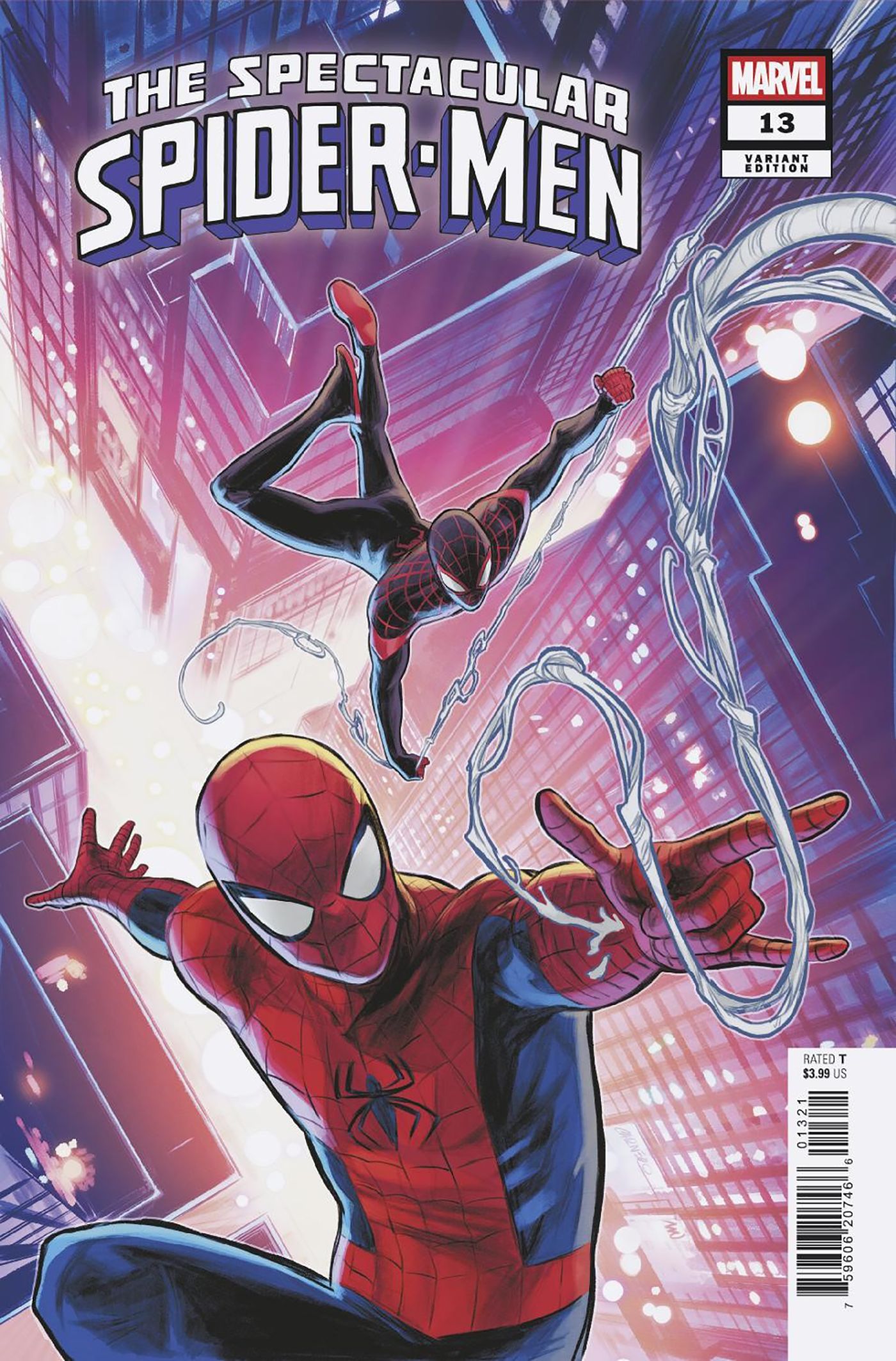 THE SPECTACULAR SPIDER-MEN #13 CARMEN CARNERO VARIANT (3/5/2025)