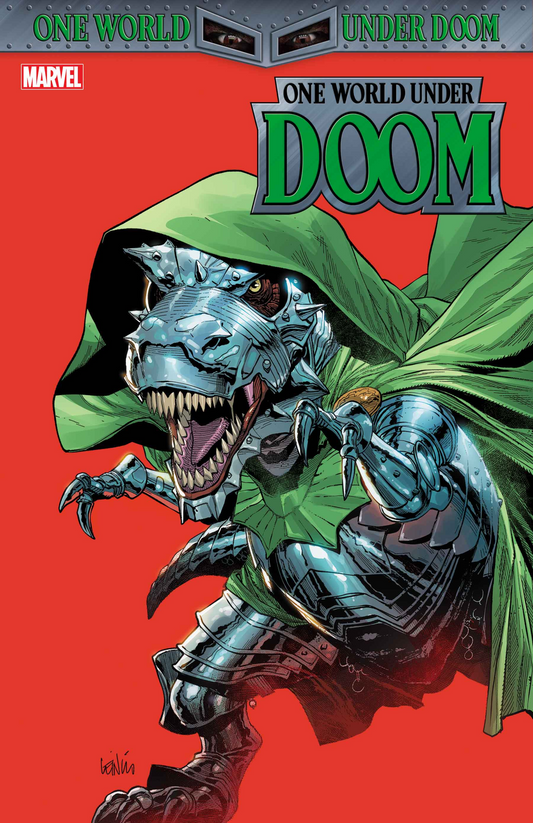 ONE WORLD UNDER DOOM #2 LEINIL YU DOOMASAUR VARIANT (3/19/2025)