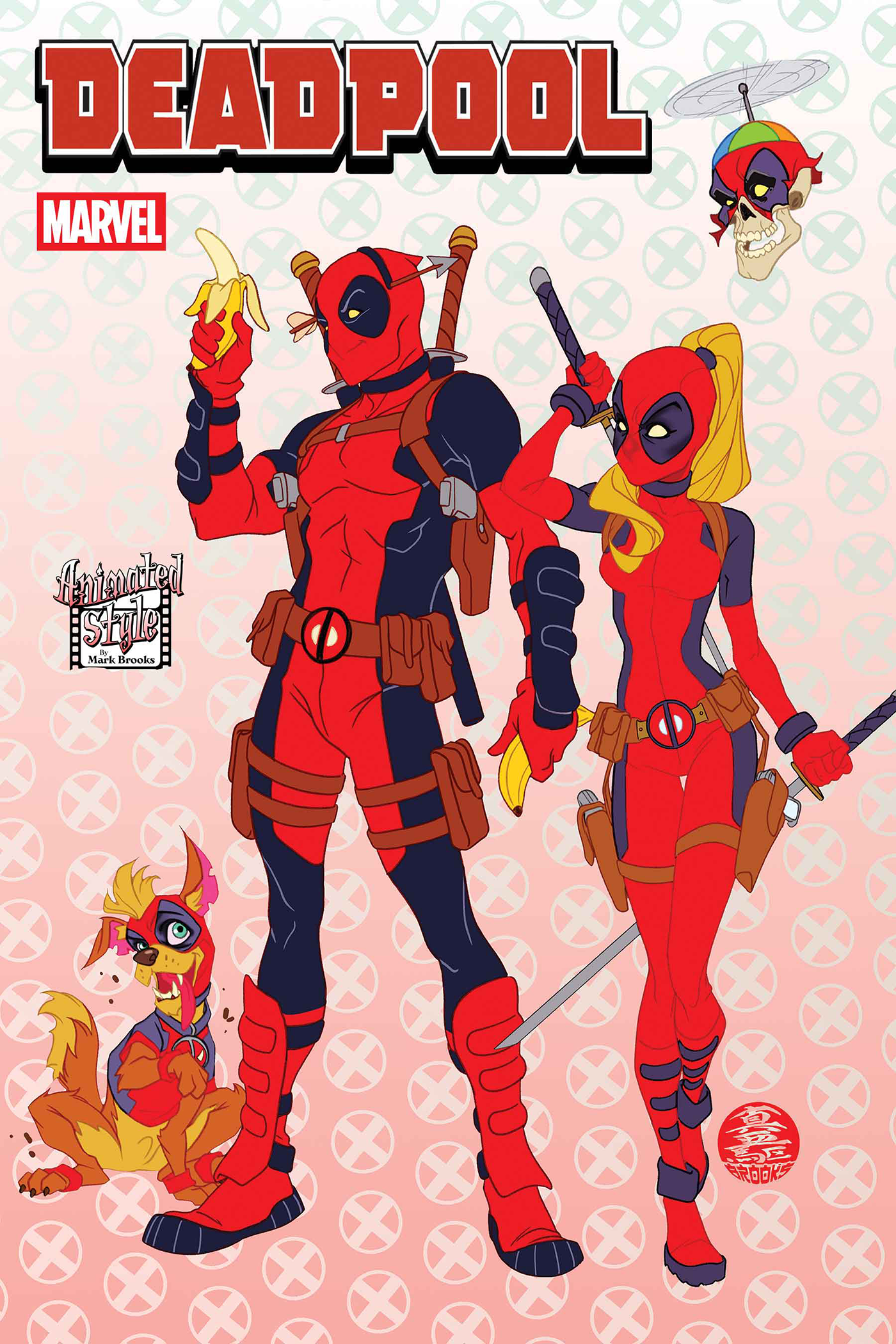 DEADPOOL #11 MARK BROOKS ANIMATED-STYLE VARIANT (2/12/2025)