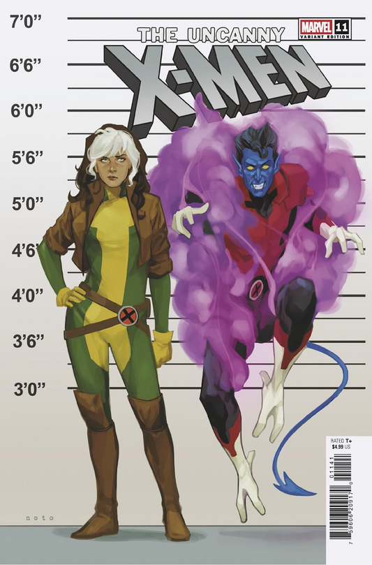 UNCANNY X-MEN #11 PHIL NOTO CONNECTING X-MANHUNT VARIANT (3/5/2025)