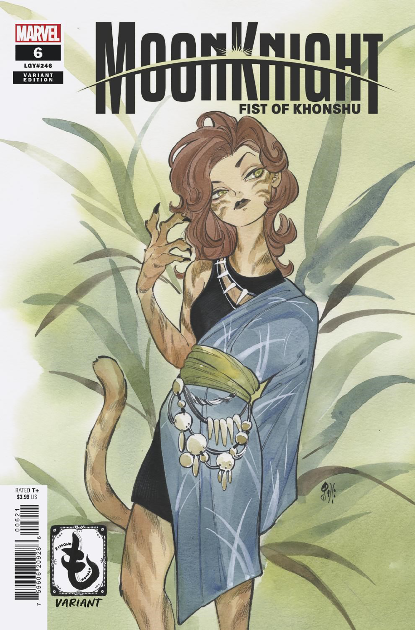 MOON KNIGHT: FIST OF KHONSHU #6 PEACH MOMOKO KIMONO VARIANT (3/5/2025)