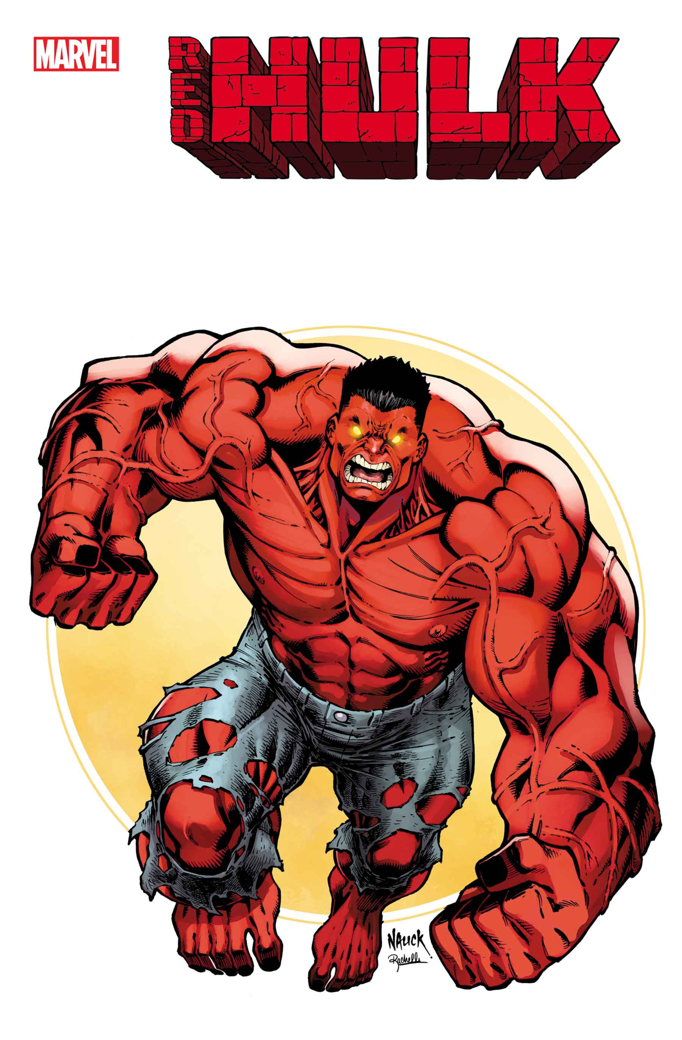 RED HULK #1 TODD NAUCK ICONIC VARIANT (2/26/2025)