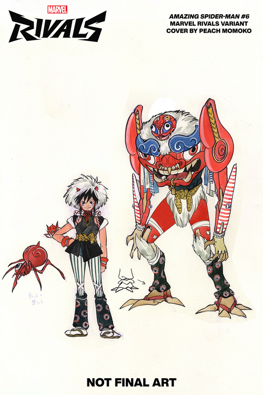 AMAZING SPIDER-MAN #6 PEACH MOMOKO MARVEL RIVALS VARIANT (6/18/2025)