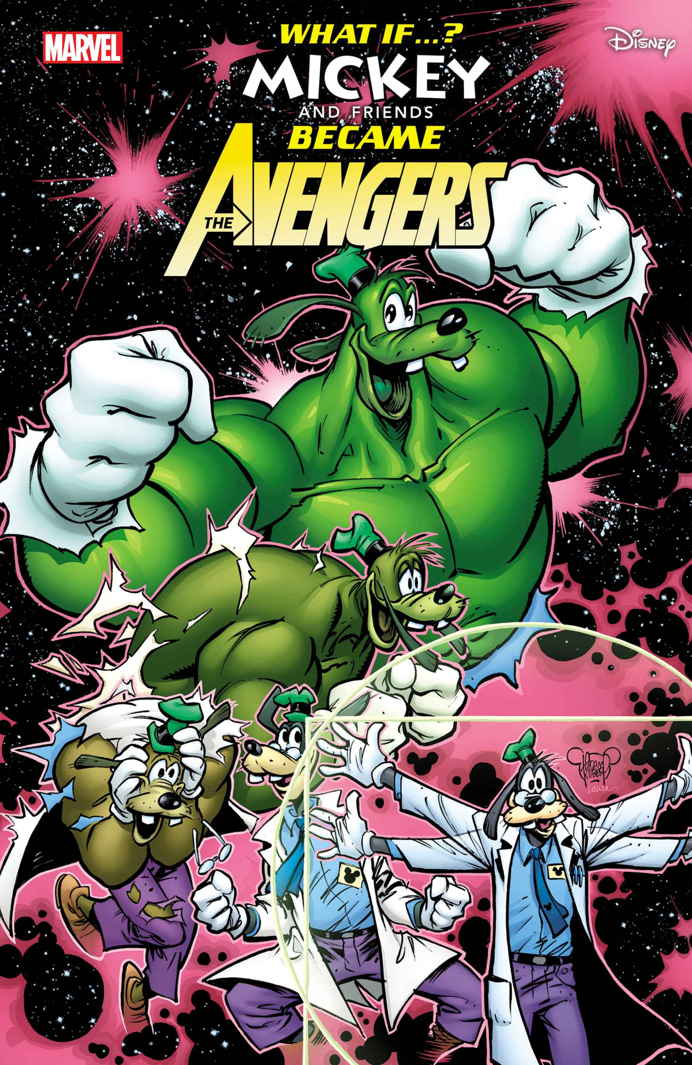 MARVEL & DISNEY: WHAT IF...? MICKEY & FRIENDS BECAME THE AVENGERS #1 ADAM KUBERT VARIANT (3/5/2025)