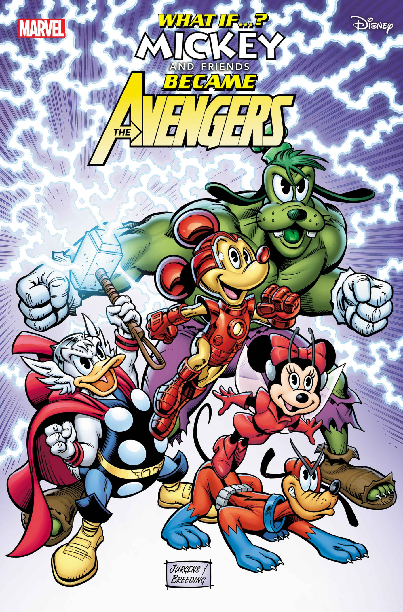 MARVEL & DISNEY: WHAT IF...? MICKEY & FRIENDS BECAME THE AVENGERS #1 DAN JURGENS VARIANT (3/5/2025)