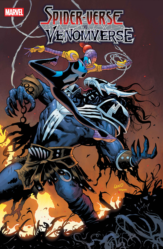 SPIDER-VERSE VS. VENOMVERSE #1 GREG LAND VARIANT (5/14/2025)