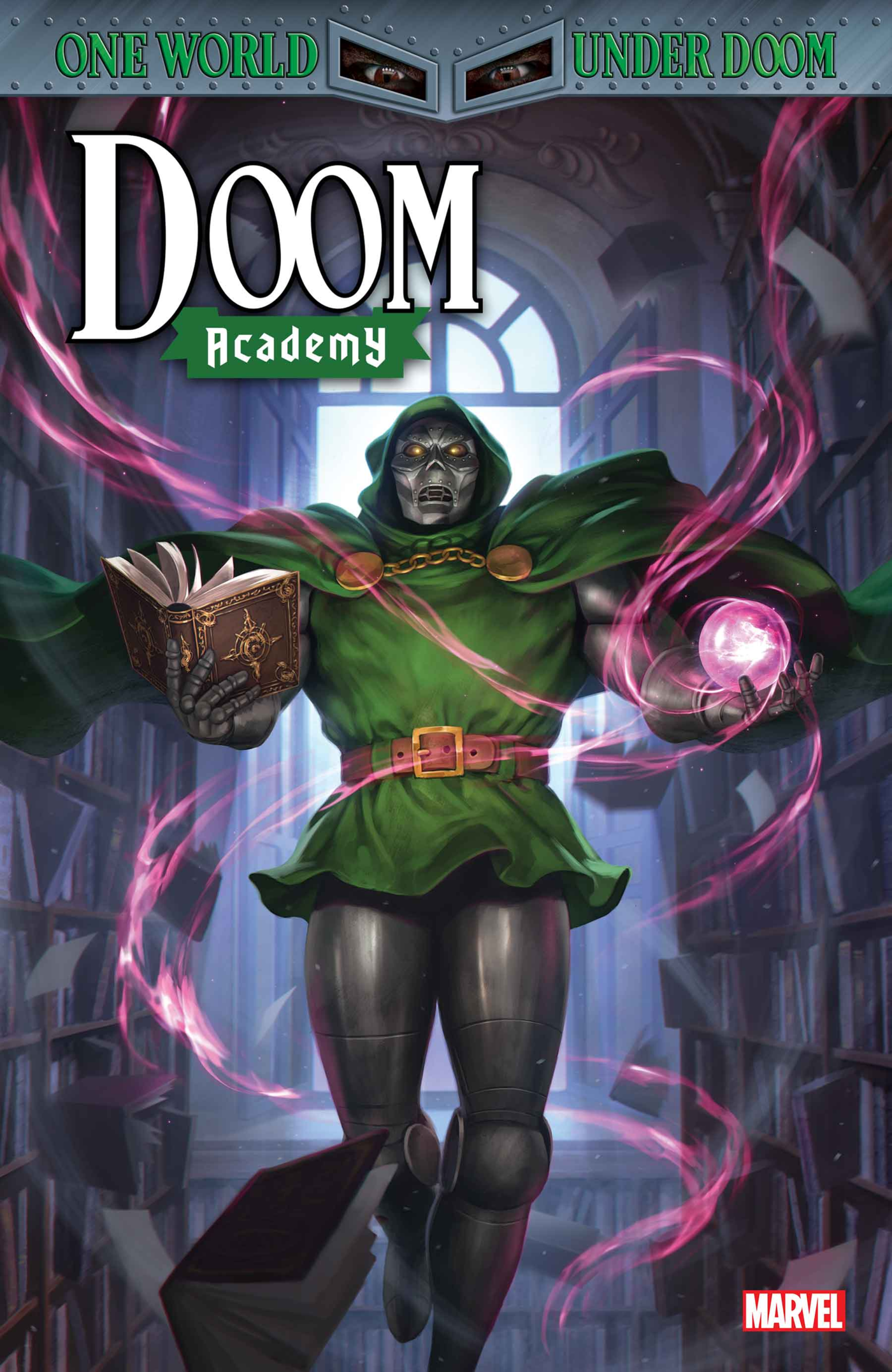 DOOM ACADEMY #1 WOO-CHUL LEE DOCTOR DOOM VARIANT [DOOM] (2/19/2025)