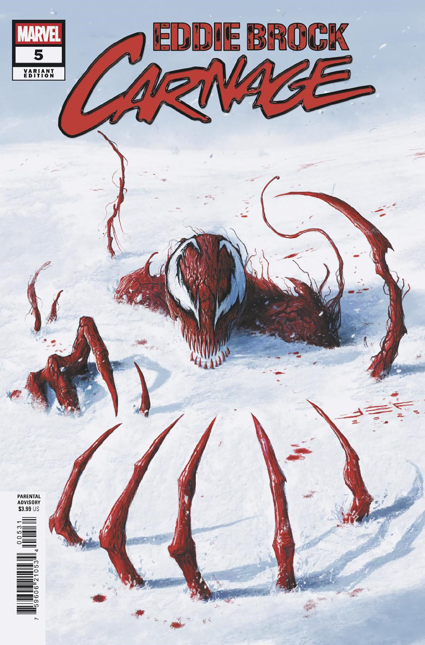 EDDIE BROCK: CARNAGE #5 JUAN FERREYRA VARIANT (6/11/2025)