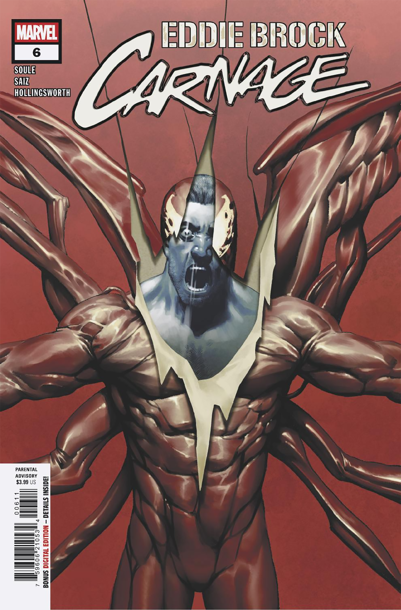 EDDIE BROCK: CARNAGE #6 (7/16/2025)