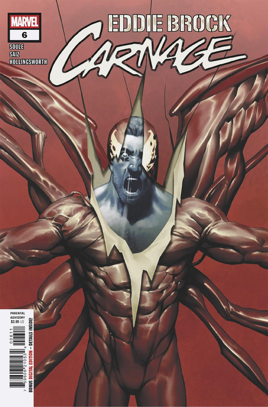 EDDIE BROCK: CARNAGE #6 (7/16/2025)