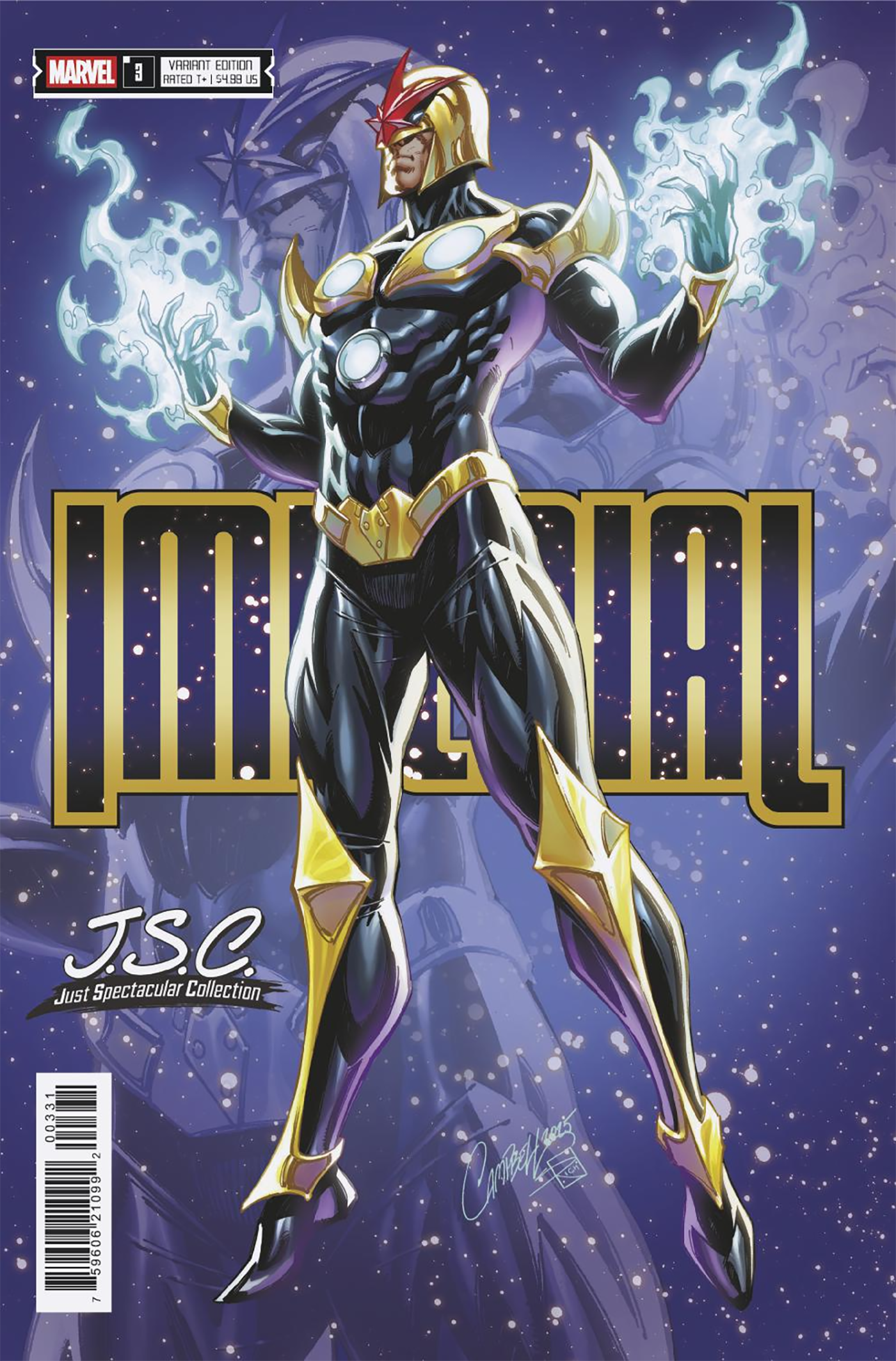 IMPERIAL #3 J. SCOTT CAMPBELL JUST SPECTACULAR COLLECTION VARIANT (8/20/2025)
