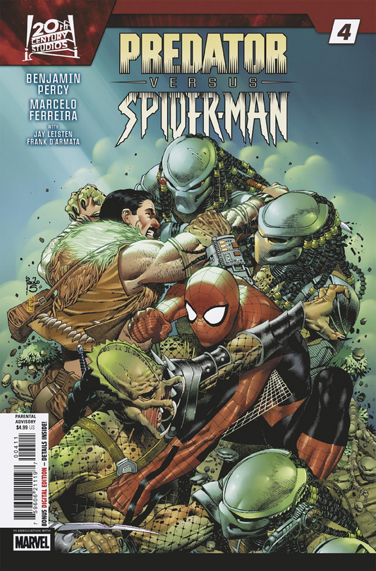 PREDATOR VS. SPIDER-MAN #4 (7/16/2025)