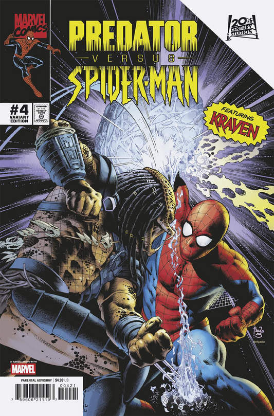 PREDATOR VS. SPIDER-MAN #4 PAULO SIQUEIRA VARIANT (7/16/2025)