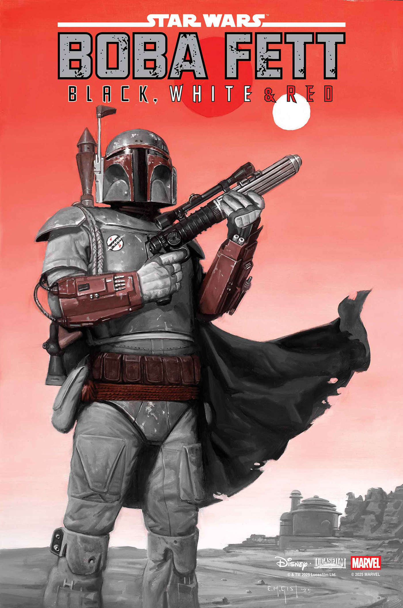 STAR WARS: BOBA FETT - BLACK, WHITE & RED #3 (11/26/2025)