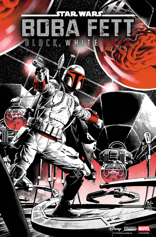 STAR WARS: BOBA FETT - BLACK, WHITE & RED #3 PAULO SIQUEIRA VARIANT (11/26/2025)