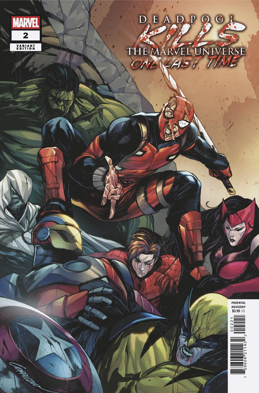 DEADPOOL KILLS THE MARVEL UNIVERSE ONE LAST TIME #2 ALESSANDRO CAPPUCCIO VARIANT (5/7/2025)